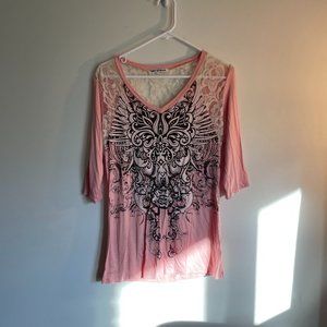 Heart of Stone 3/4 sleeve shirt